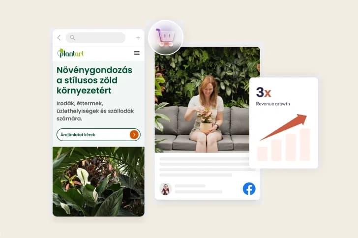 Plantart webshop and campaigns