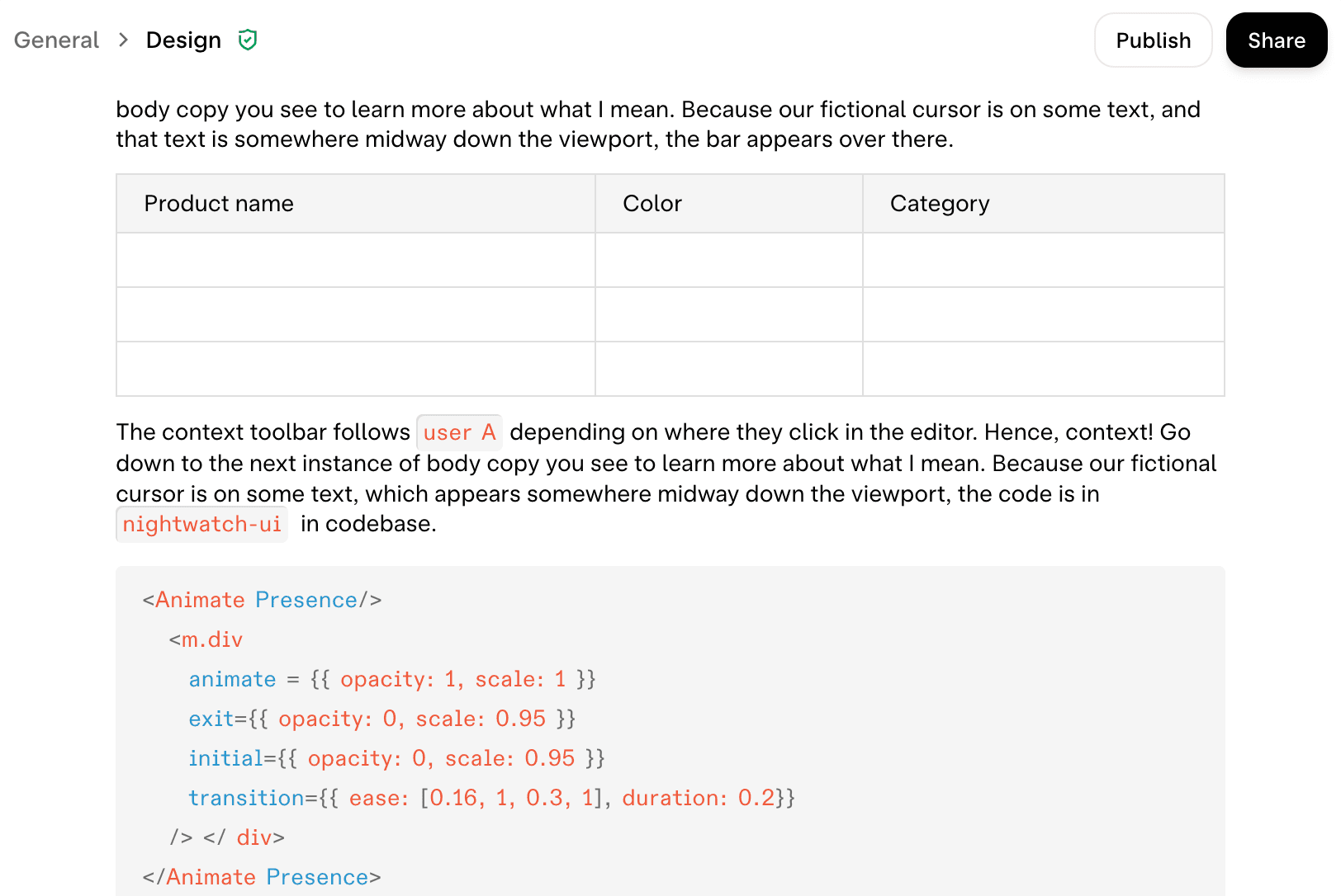 Skiff collaborative editor screenshot